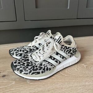 Adidas leopard print sneakers